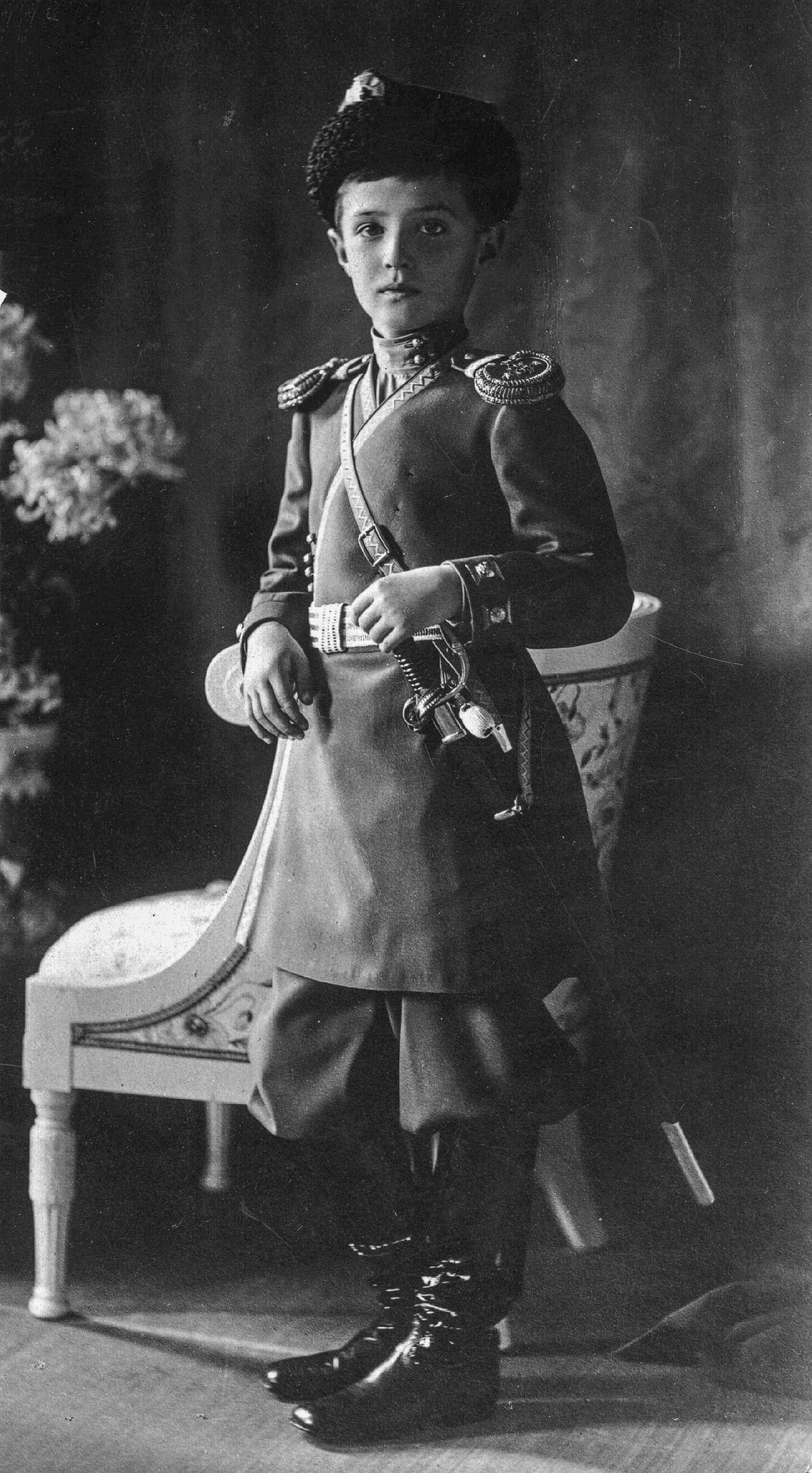Alexei Nikolaevich (1904 - 1918), Tsarevich and heir apparent to the throne of the Russian Empire.