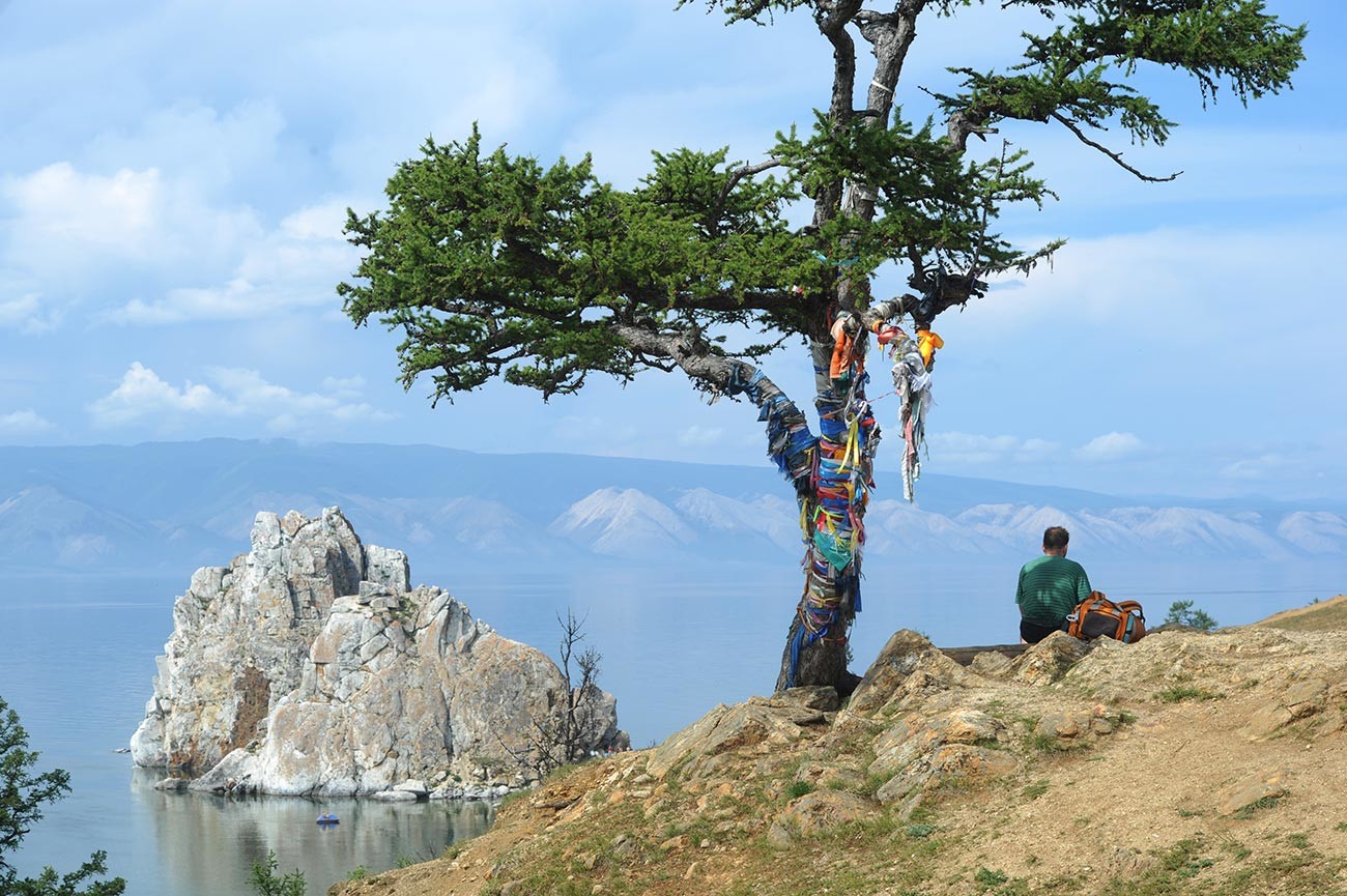 Île d'Olkhon, sur le Baïkal