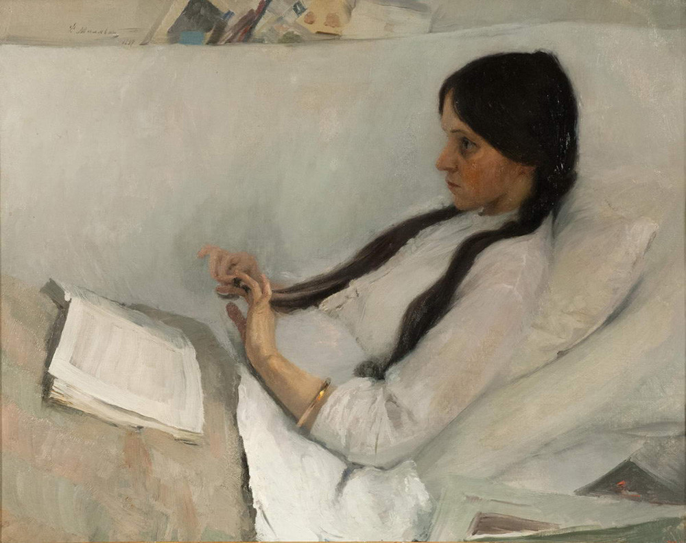 „Портрет на Е.М. Мартинова“, Филип Маљавин, 1897.

