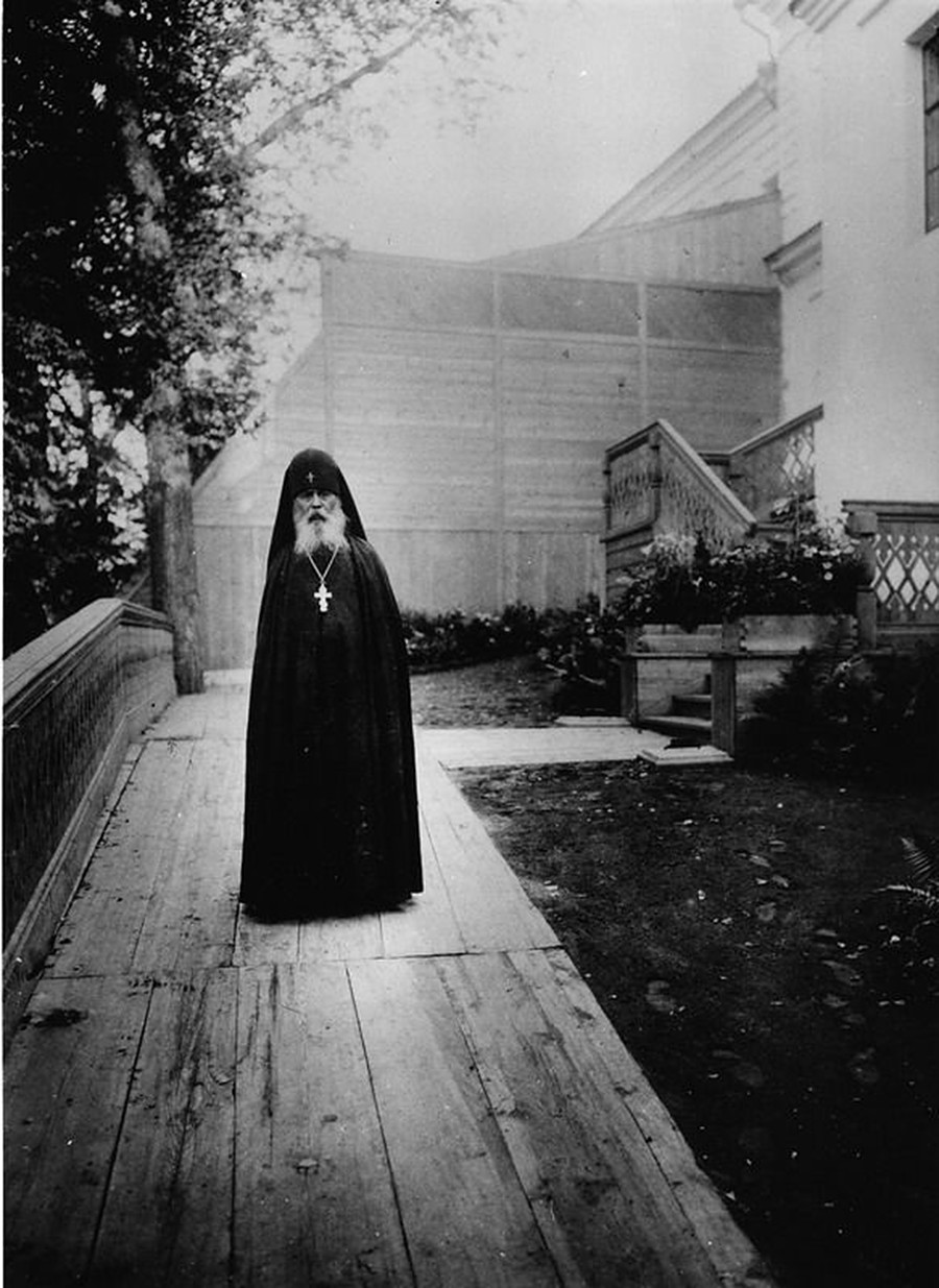 Higoumène Ierofeï du monastère de Sarov. Années 1900