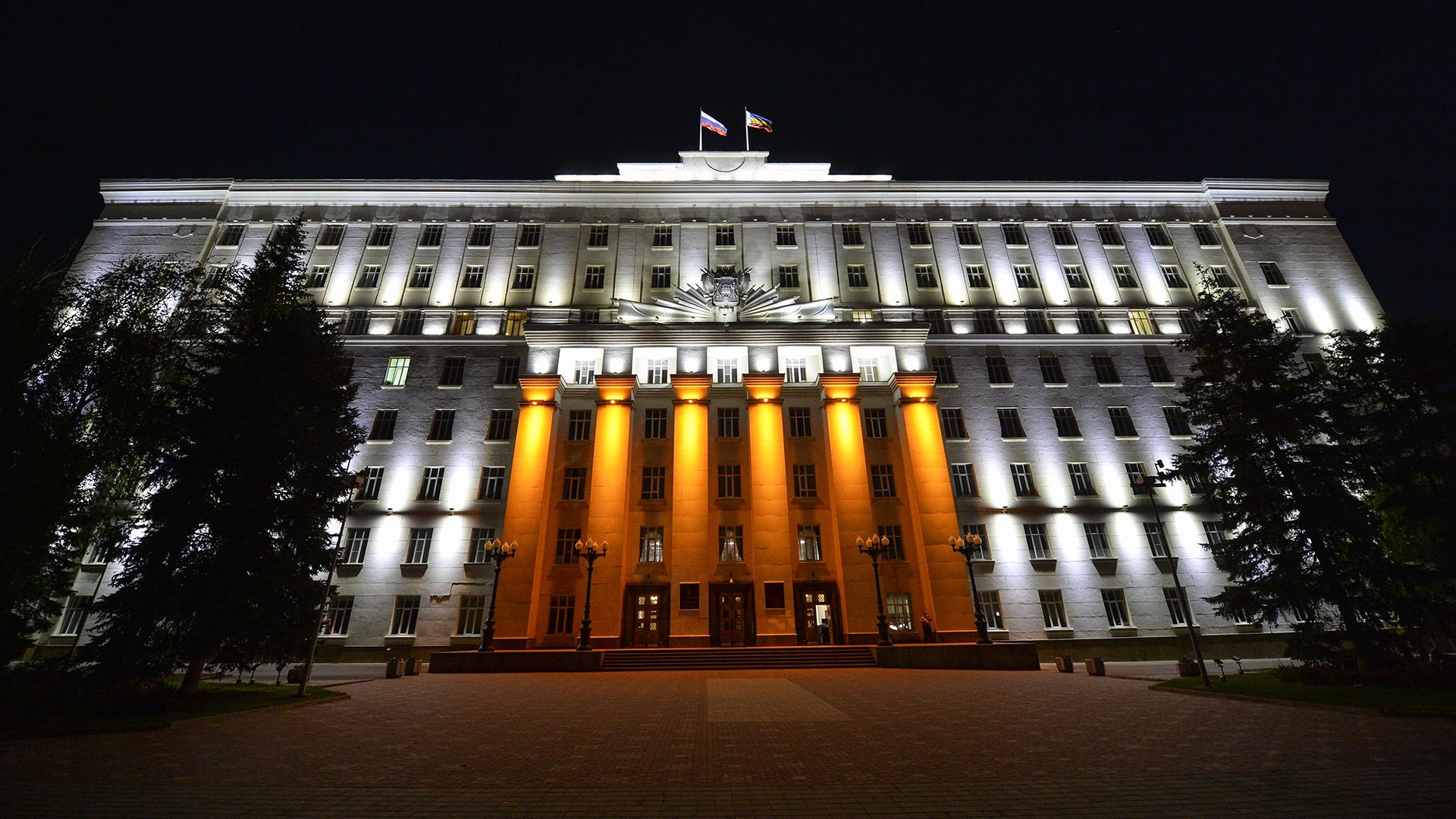 Le bâtiment administratif du gouvernement de la région de Rostov à Rostov-sur-le-Don.
