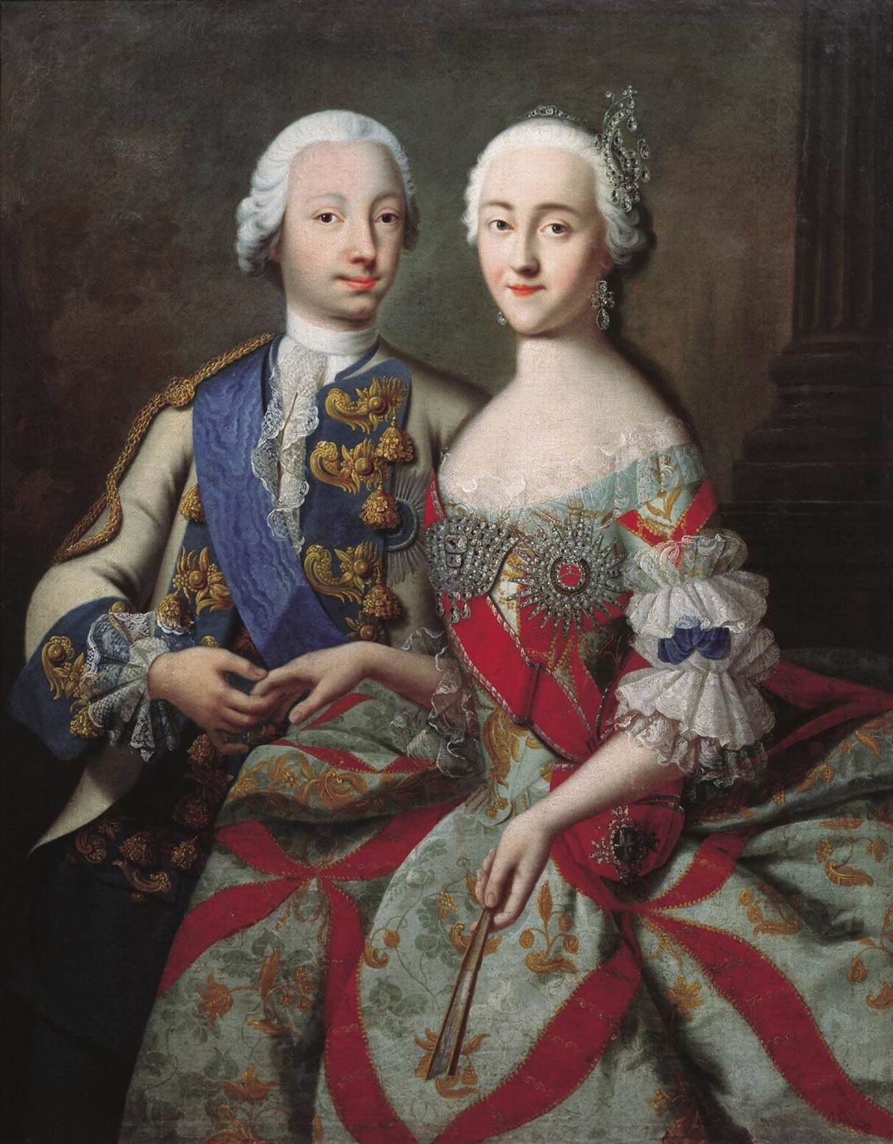 Peter III. in Katarina II.