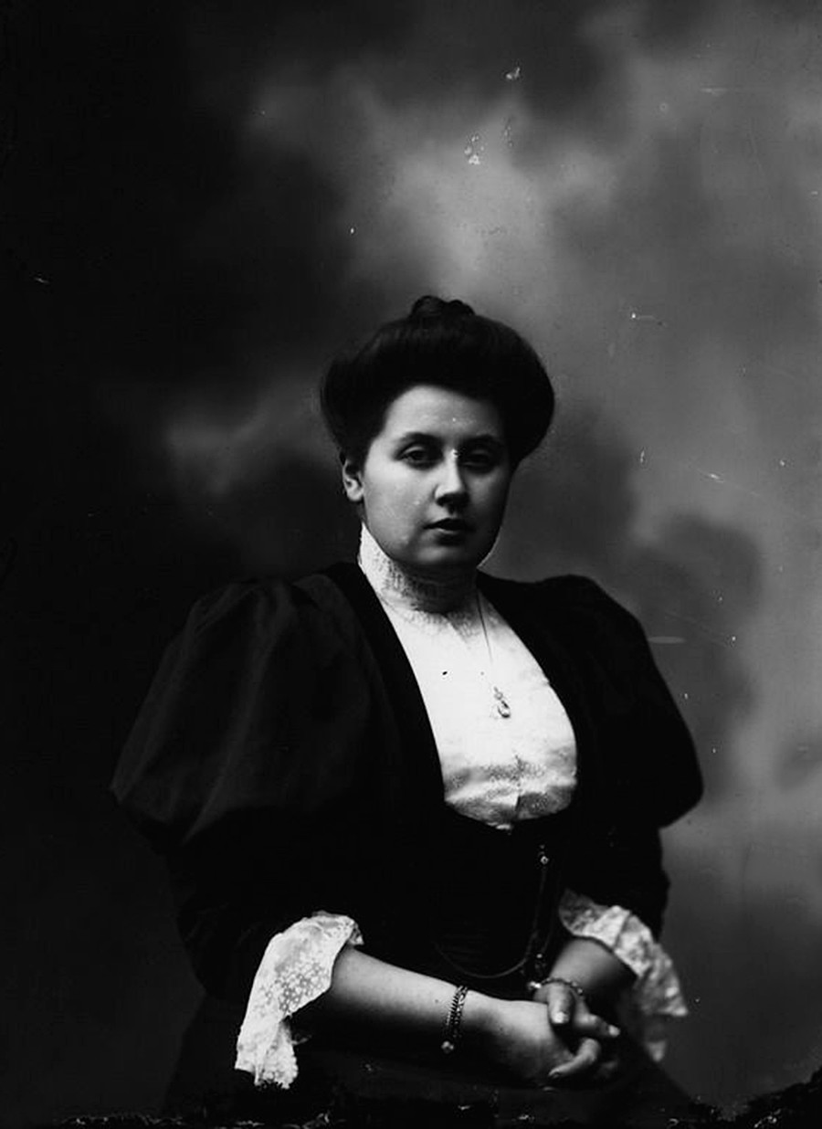 Anna Vyroubova, dame de compagnie de la tsarine Alexandra Fiodorovna