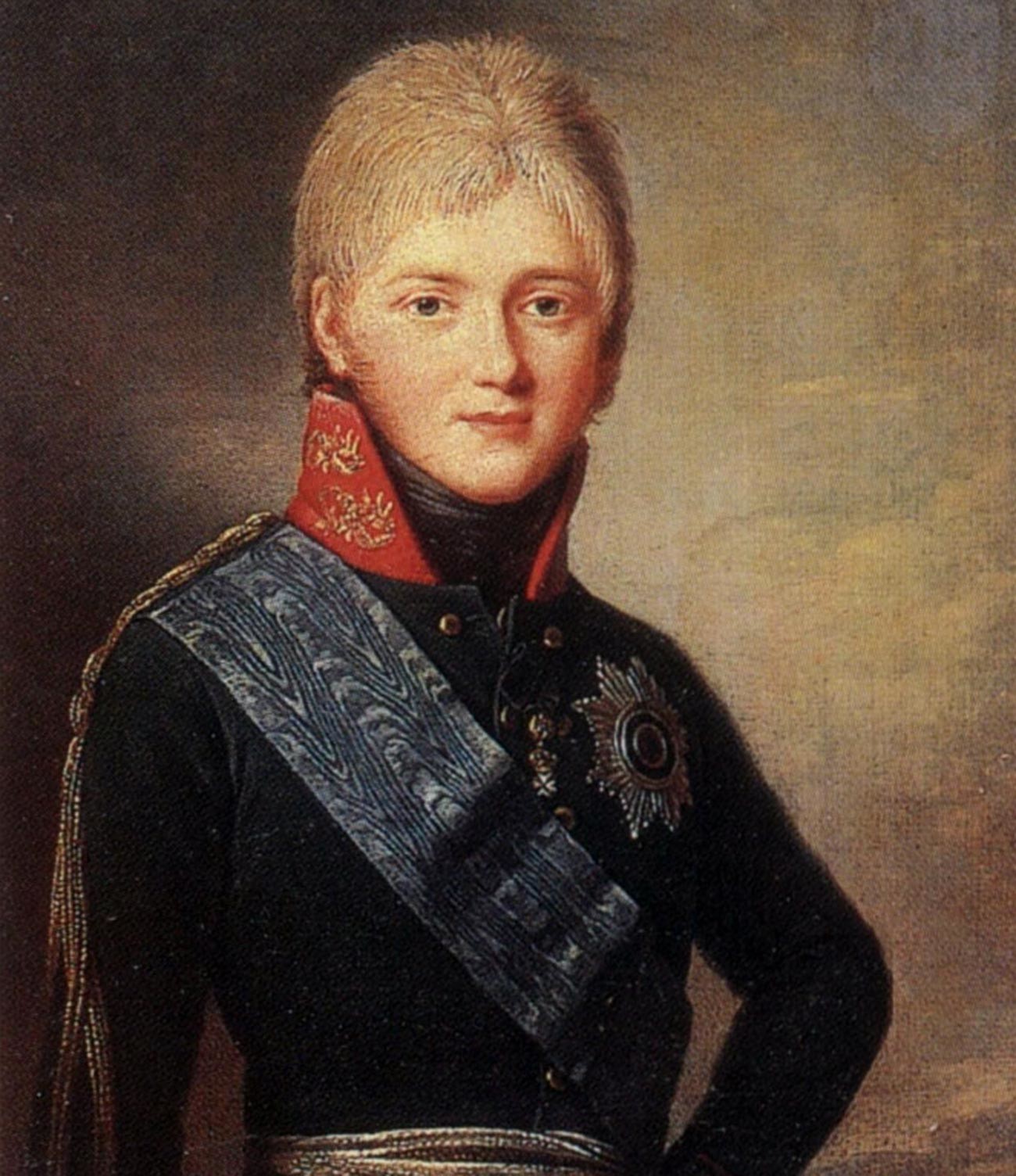 Portret velikog kneza Aleksandra Pavloviča, budućeg cara Aleksandra I.
