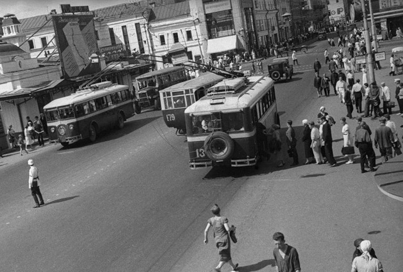 Trg Puškina, 1930. Moskva.

