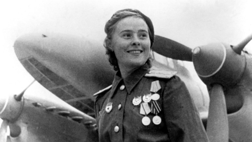 Maria Dolina, commandant par intérim d'un escadron du 125e régiment.
