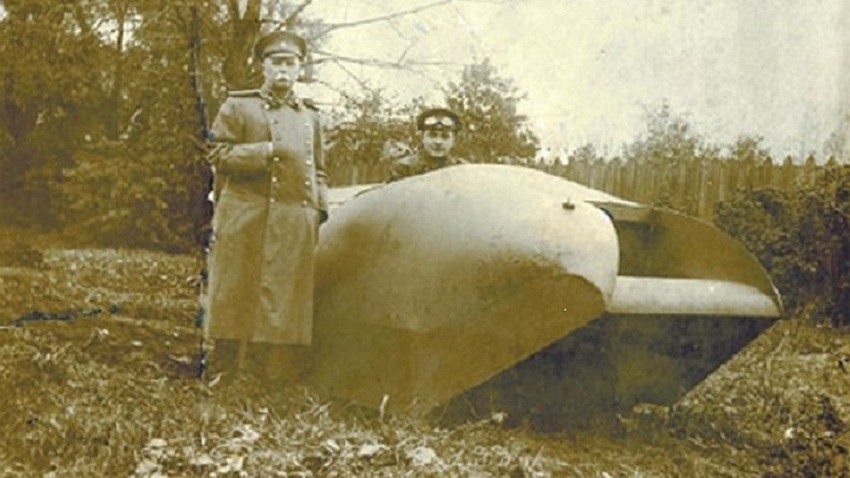 Sovjetski tenk "Vezdehod" Aleksandra Porohovščikova

