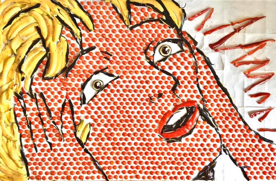 Roy Lichtenstein, Jeune fille effrayée