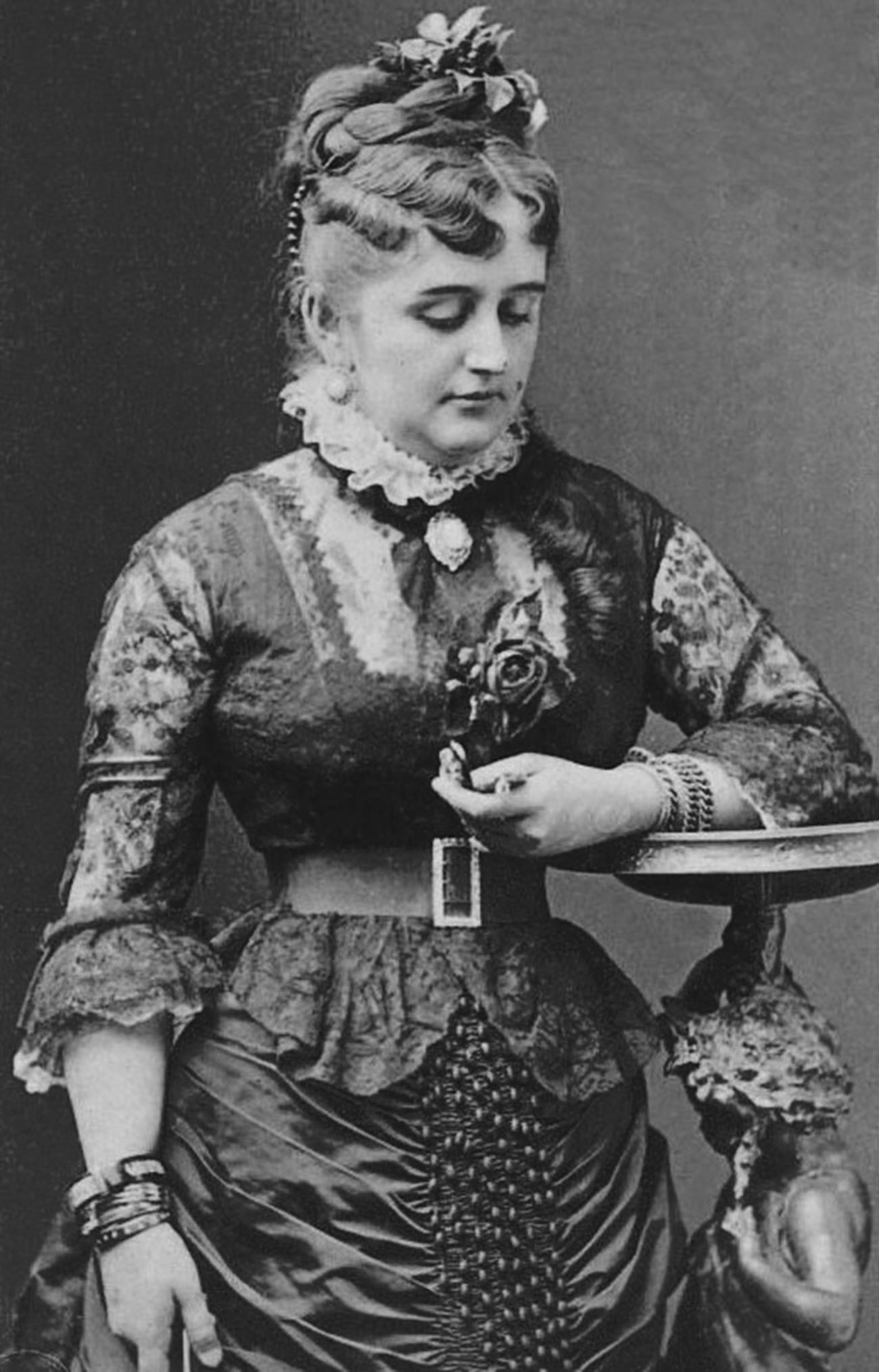 Fanny Lear, oko 1880.

