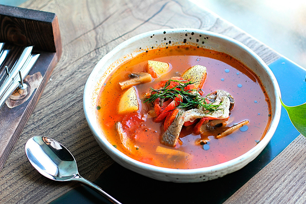 This is a ridiculously easy Mushroom soup to make