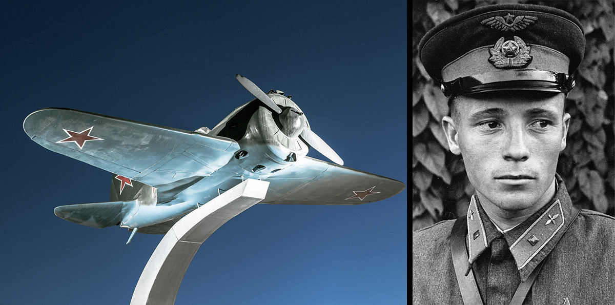 I-16 – Potporučnik Viktor Talalihin, vojni pilot, zamjenik zapovjednika eskadrile 177. lovačkog zrakoplovnog puka, Heroj Sovjetskog Saveza. On je među prvima u SSSR-u izveo noćni taran iznad Moskve. Poginuo je 27. listopada 1941. godine u zračnom boju blizu Podoljska. Imao je tada 23 godine.