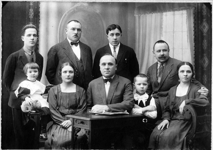 家族写真、1928年