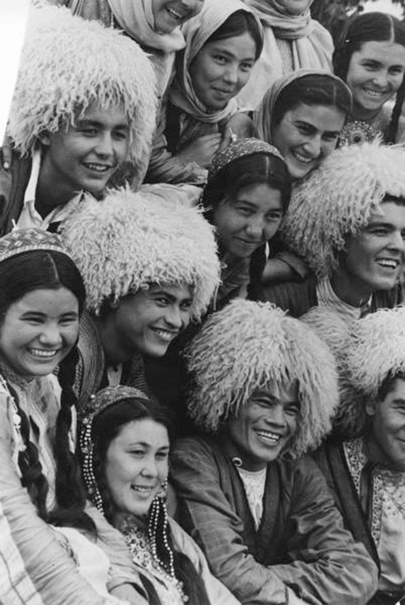 Turkmen youth; 1977.
