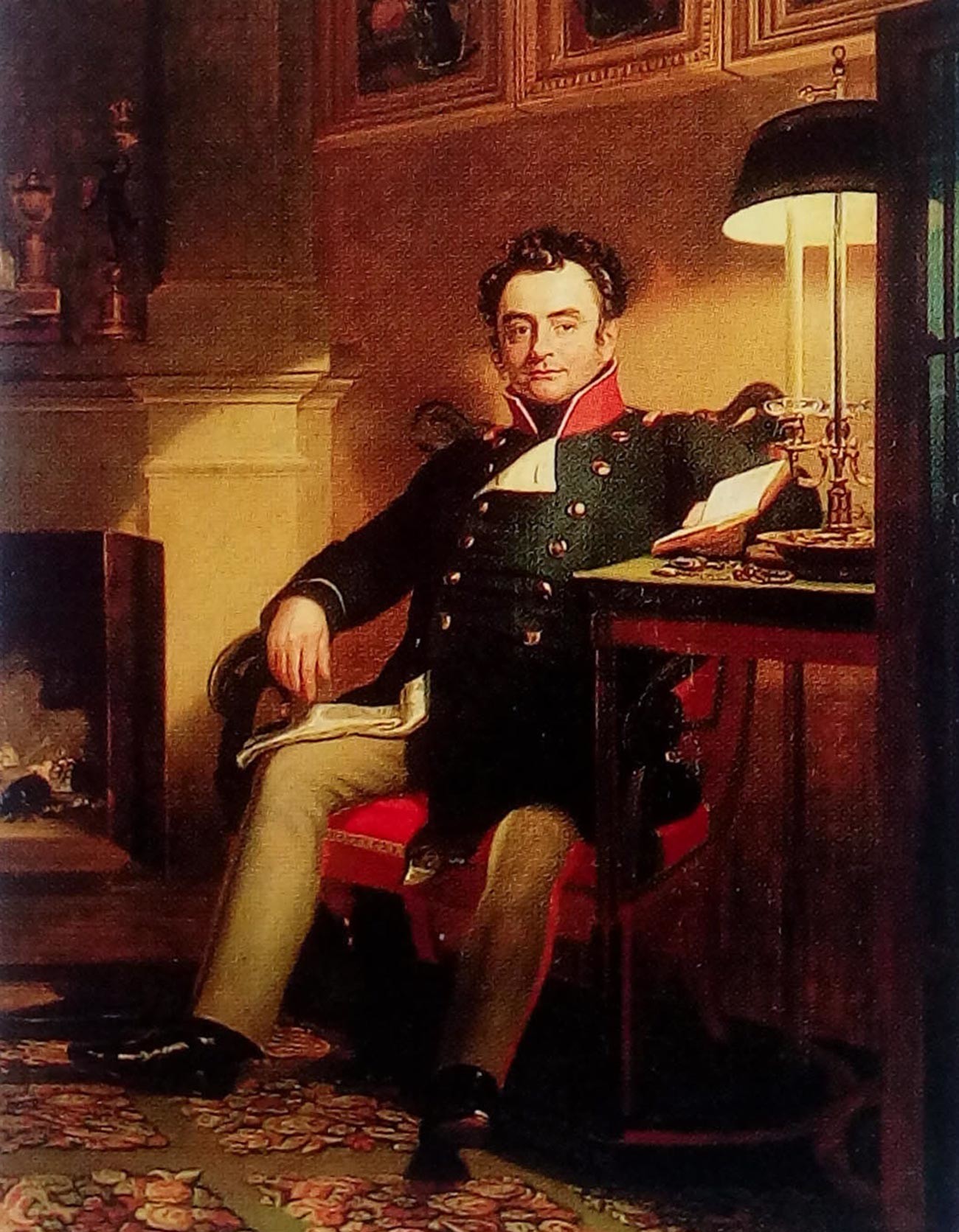 Портрет на граф П. А. Шувалов