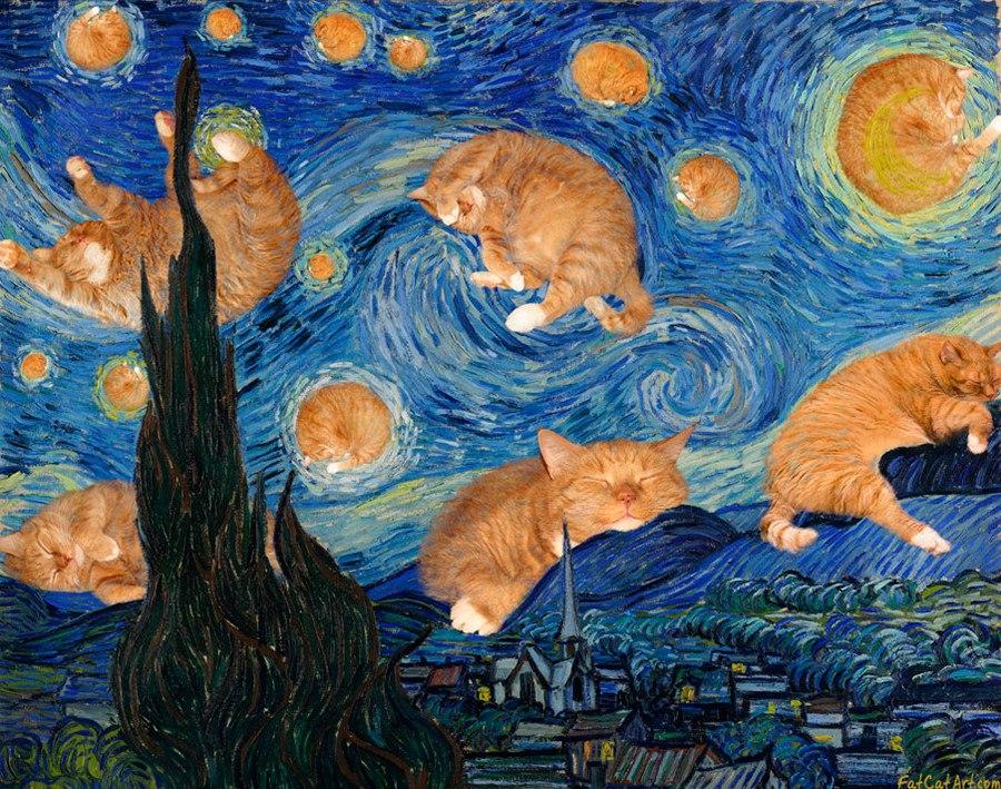 “Die Sternennacht” (Vincent van Gogh)
