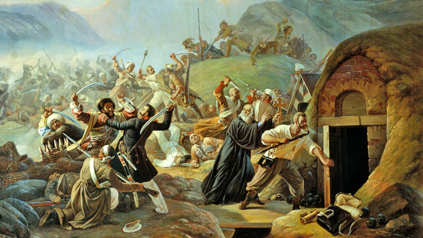 Perang Kaukasus berlangsung selama hampir setengah abad.