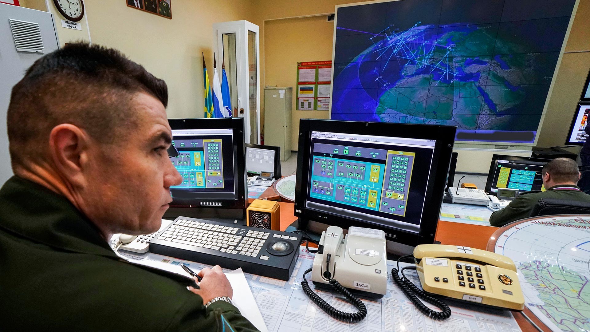 Med dežurstvom na radarski postaji Voronež-DM