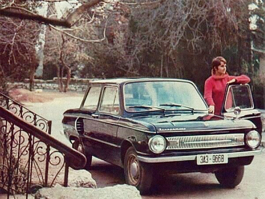 Reklama za automobil ZAZ-966V, 1966,-1972.


