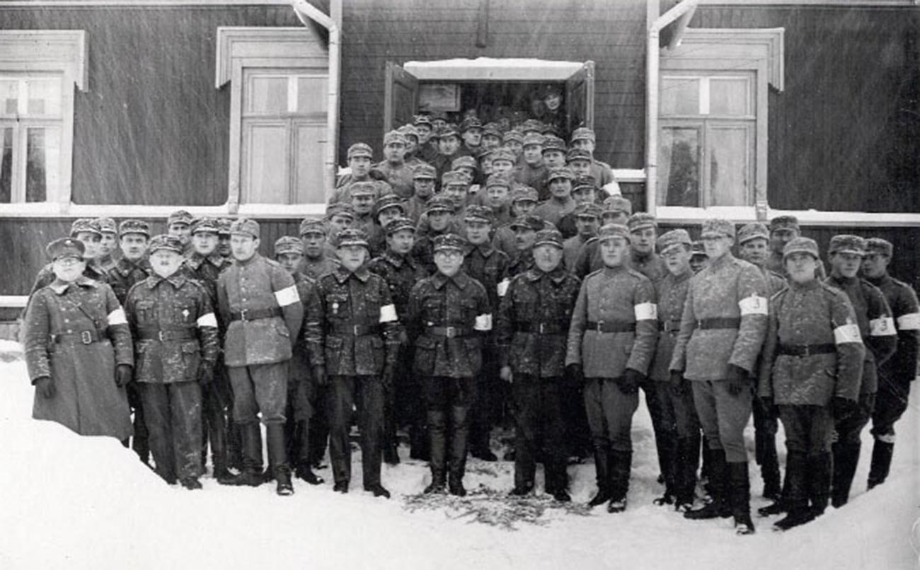 Garde blanche finlandaise à Nummi-Pusula, années 30