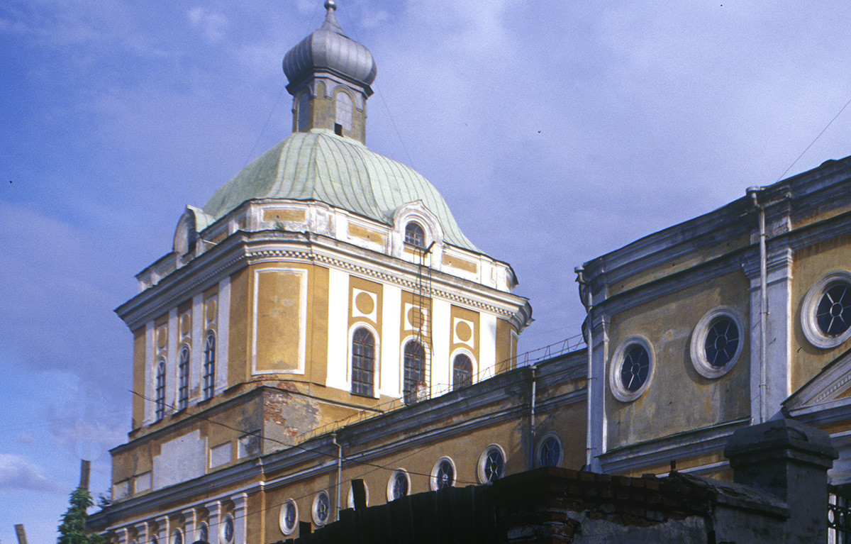 Katedrala Preobraženja Odrešenika, pogled iz severozahoda. 23. avgust 1999
