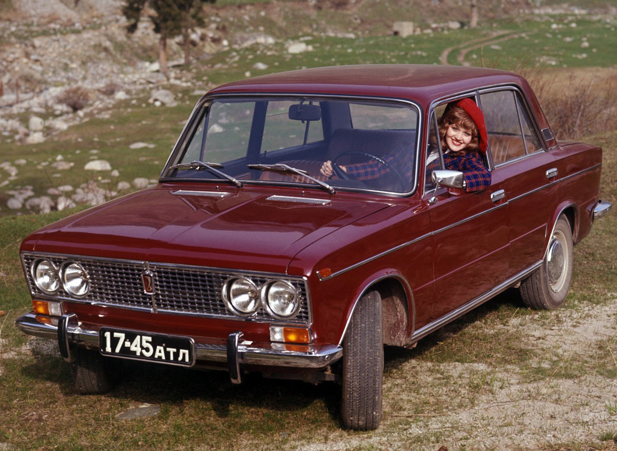The ‘VAZ-2103’ sedan borrowed heavily from the Fiat ‘124’. The car was exported as the ‘Lada 1500’.
