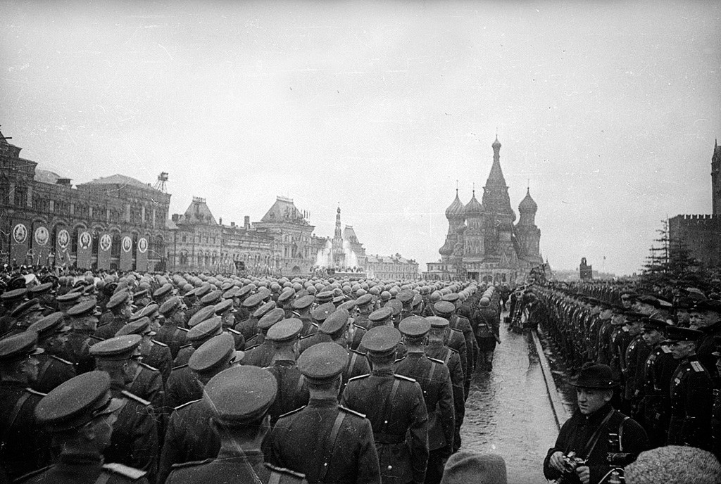 Парада Победе, Црвени трг, Москва, 24. јун 1945.