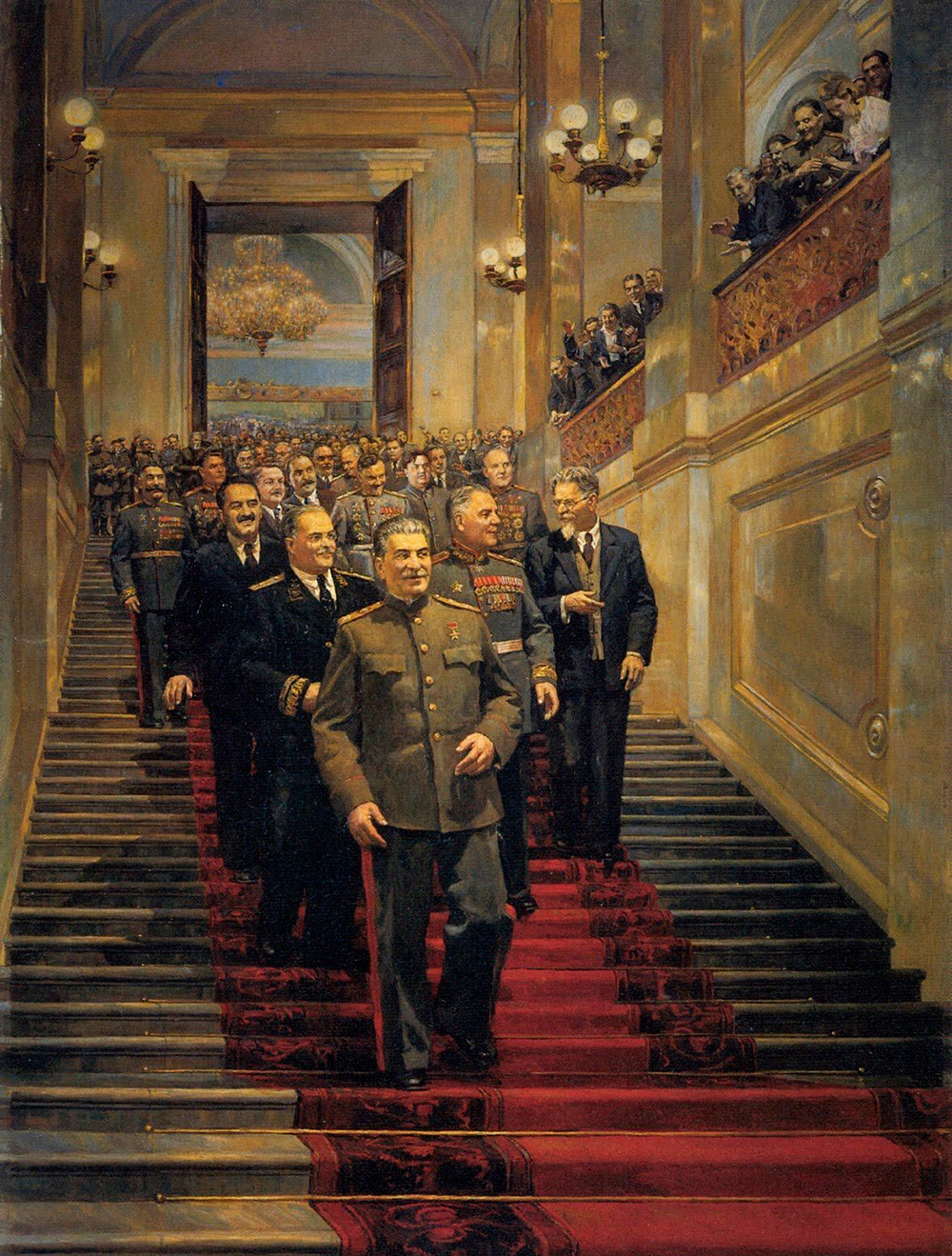Dmitry Nalbandyan. In the Kremlin Palace, 24 May, 1945. 