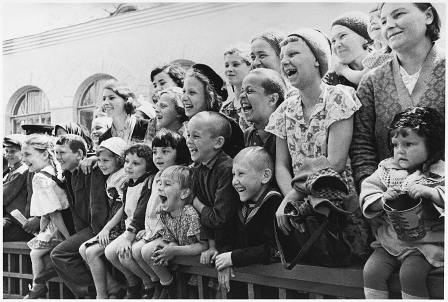 DJeca u Moskovskom zoološkom vrtu, Krasnaja Presnja 1956.

