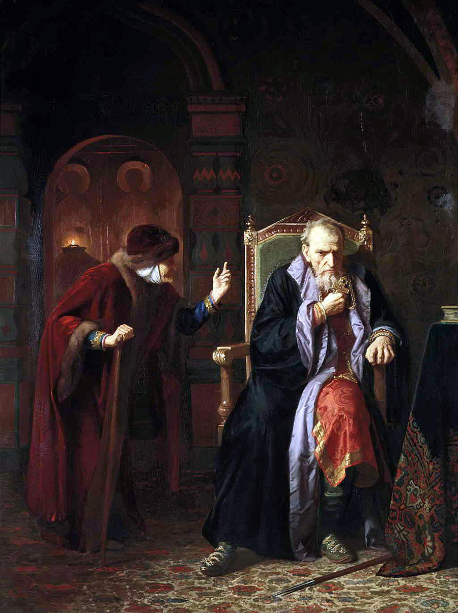 Ivan le Terrible et sa mère 