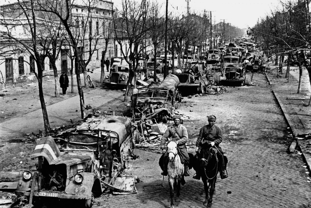 Odessa nos primeiros dias após a libertação, 1944