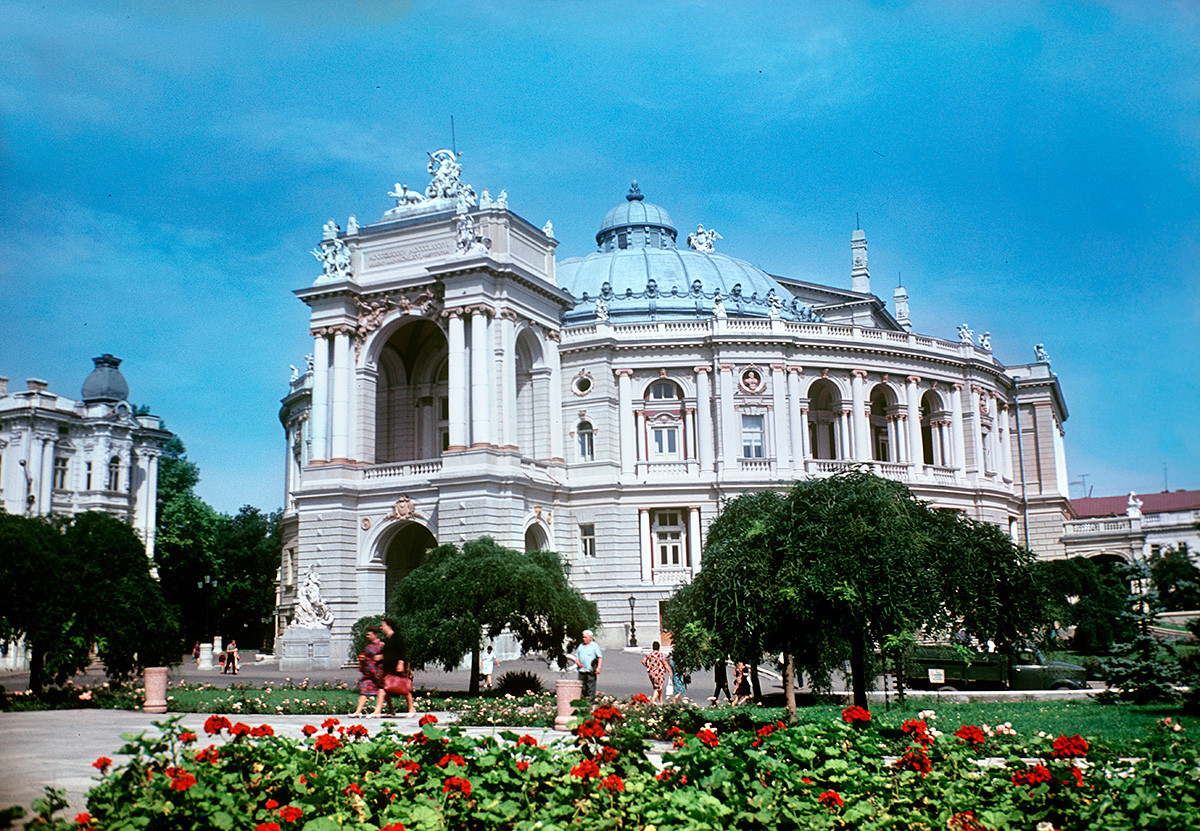 Teatro Académico Nacional de Ópera y Ballet de Odessa, 1969.