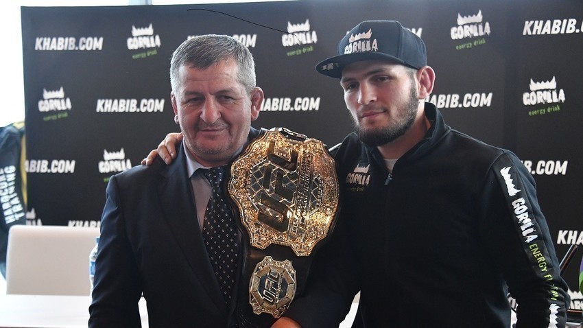 Abdulmanap i Habib Nurmagomedov
