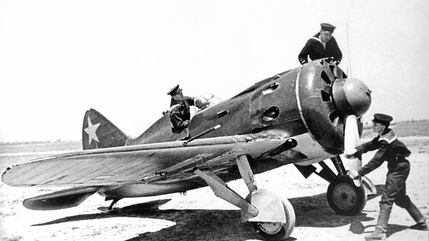 И-16 на Халкин Голу, 1. јануар 1939.