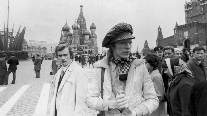  David Bowie in Moscow