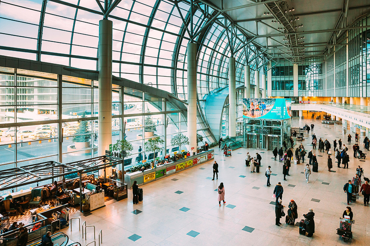 Aeroporto Domodêdovo, em Moscou