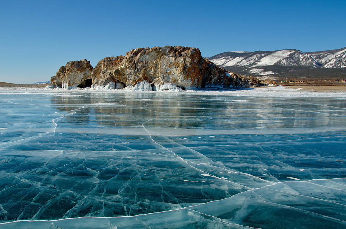 Baikal in winter