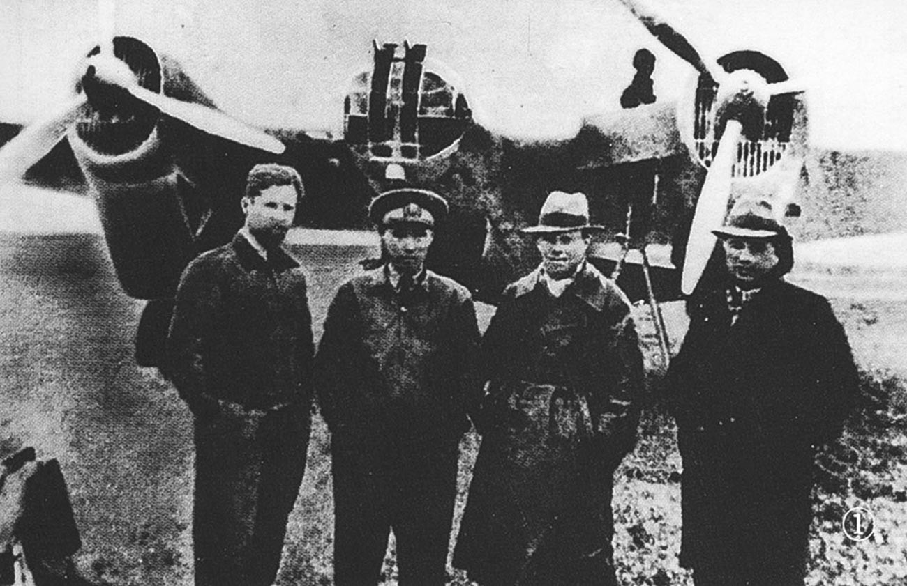 Sovjetski i kineski piloti
