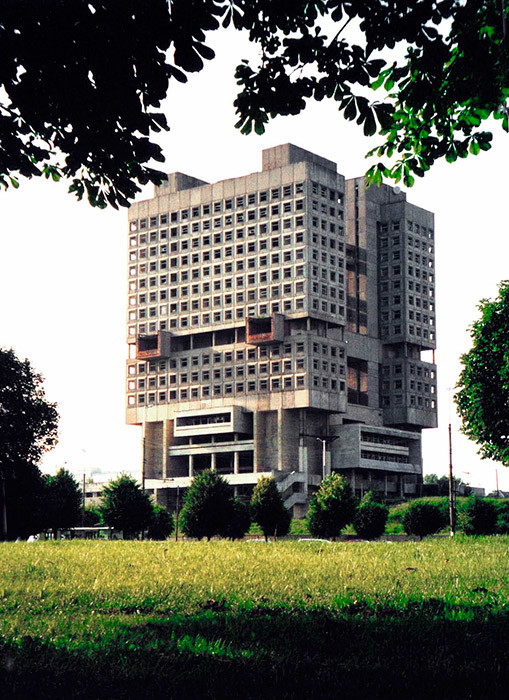 Rusia, Kaliningrado, 1975, La Casa de los Soviets.