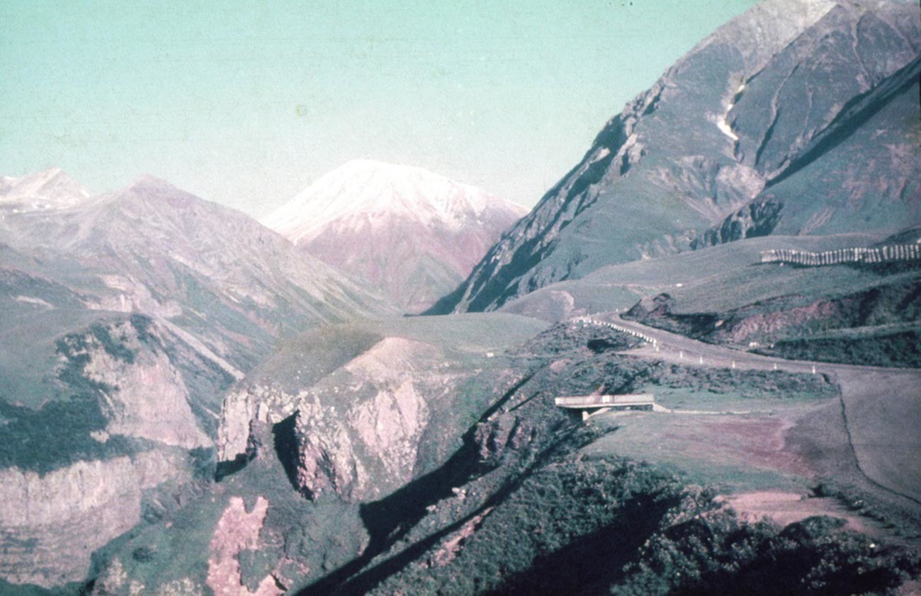 Un point d’observation dans les montagnes de Géorgie, 1988
