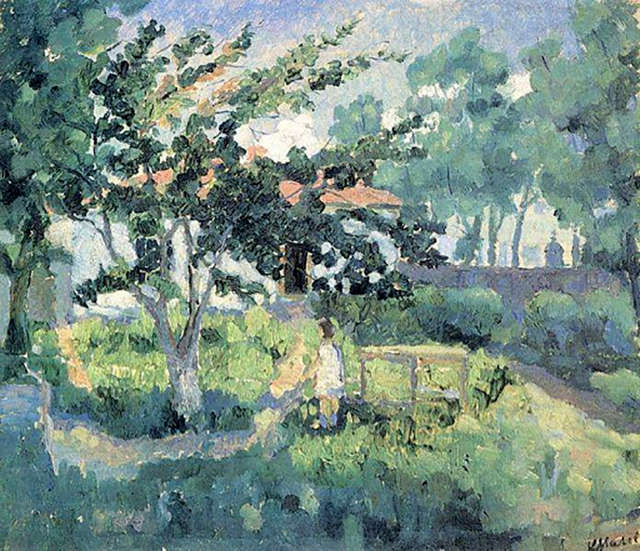 カジミール・マレーヴィチ　夏の風景　1928–1929年