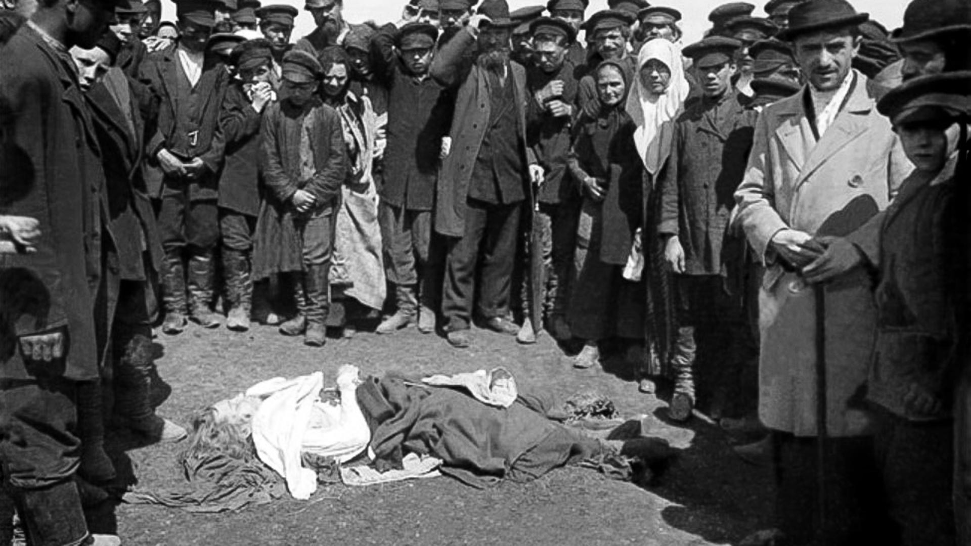 Victims of the Khodynka Tragedy in Moscow.
