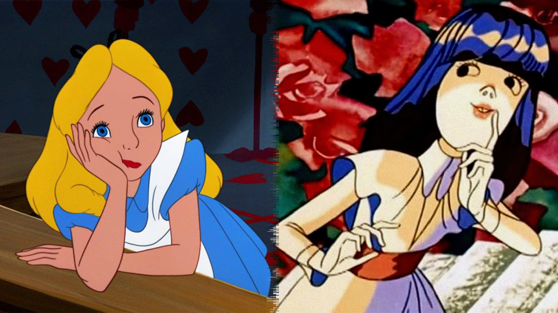 Clyde Geronimi, Wilfred Jackson, Hamilton Luske/Walt Disney Productions, 1951; Efrem Pruzhanskiy/Kievnauchfilm,1981