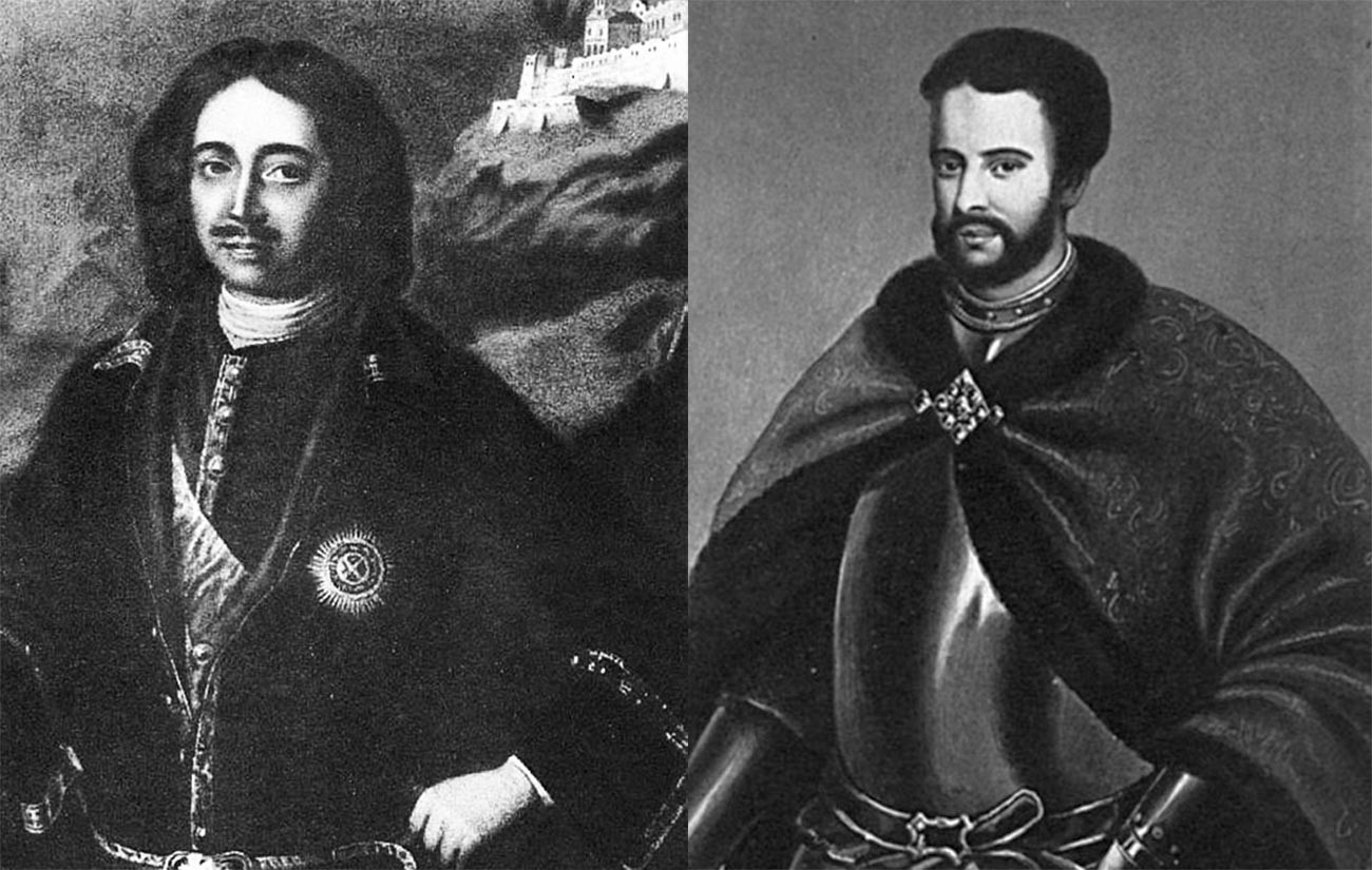 Pedro, o Grande e Ivan 5º