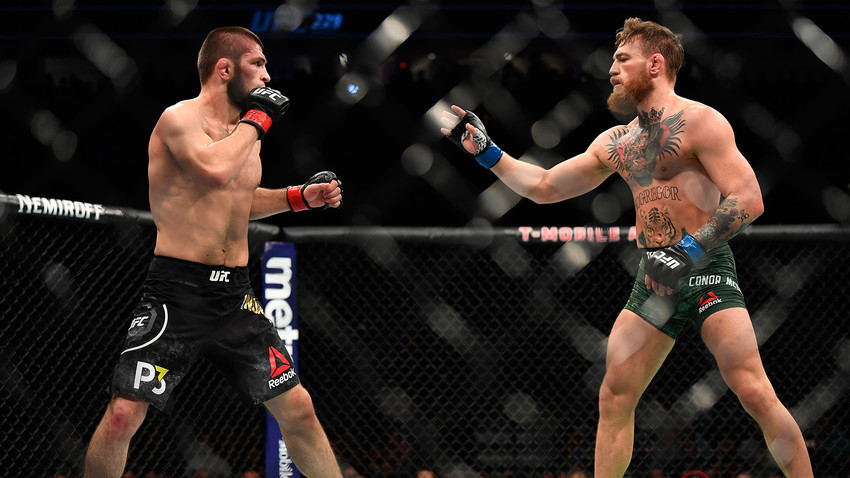 Nurmagomedov sobre enfrentar McGregor: 'Vou mudar o rosto dele