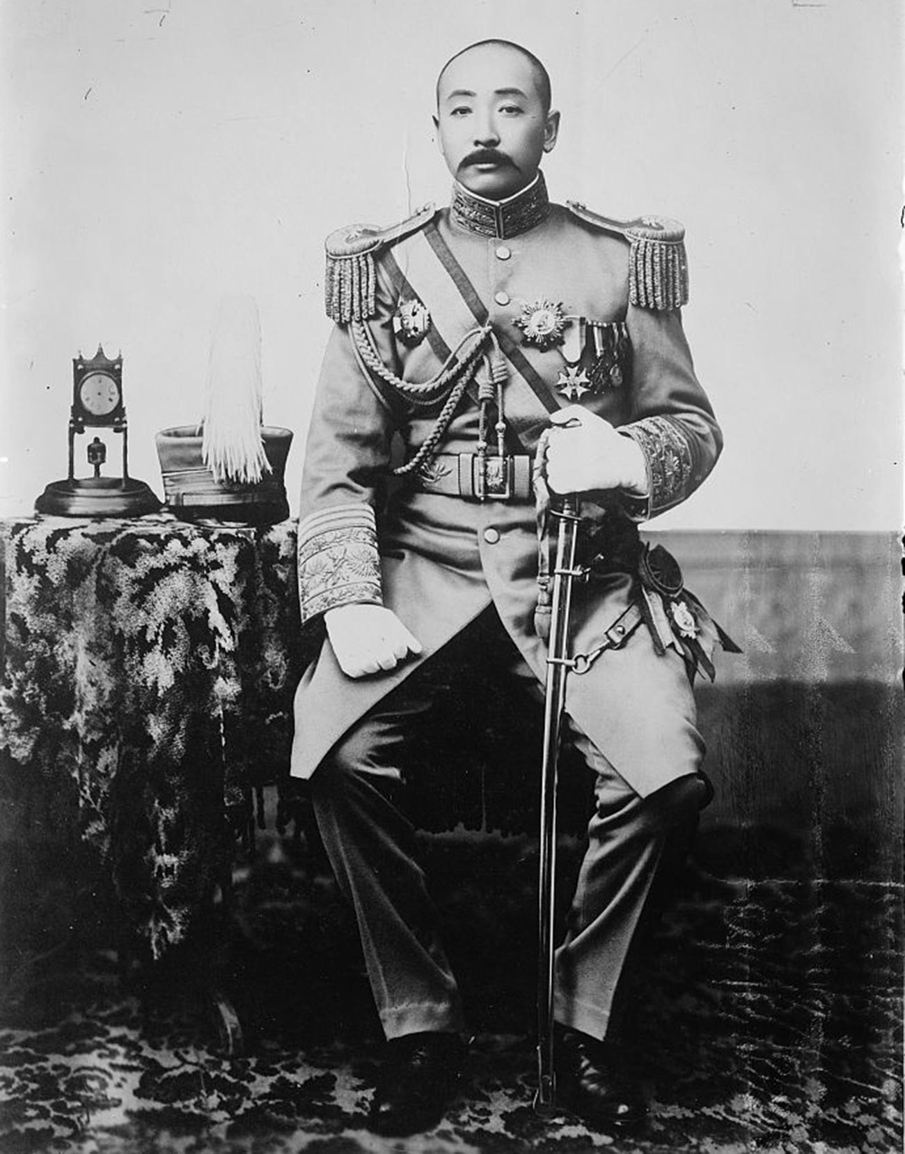Китайският генерал и манджурски военачалник Джан Зуолин