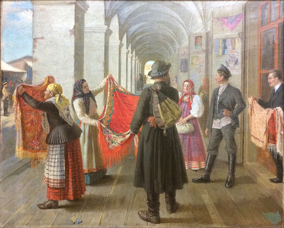 Chosing a dowry, Nikolai Bekryashev.