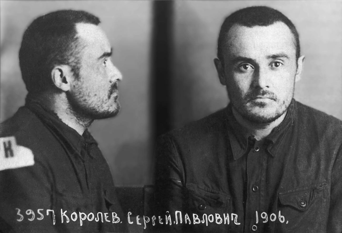 Заключенный Сергей Королев в 1940 году.