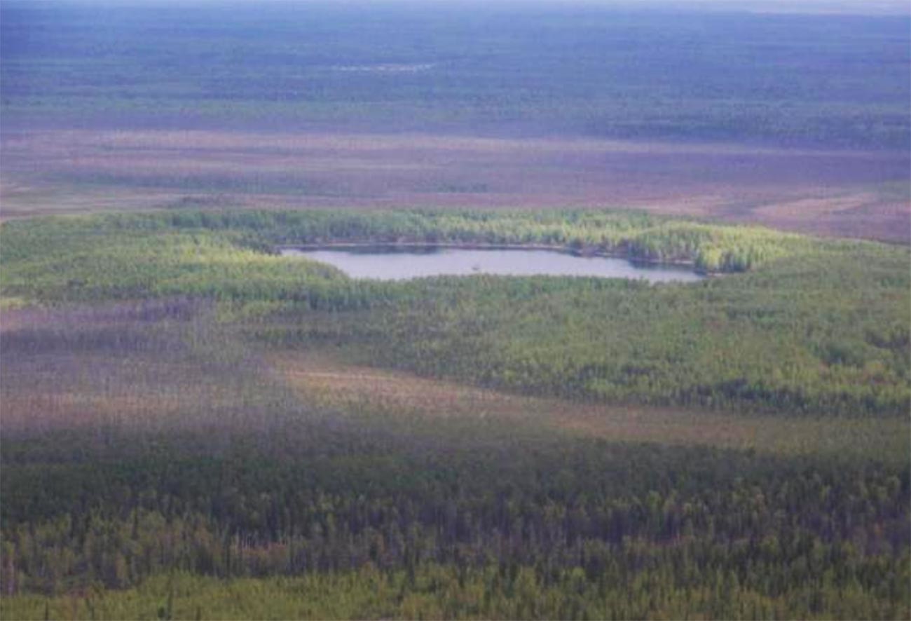 Un lac nucléaire dans le Nord de la région de Perm
