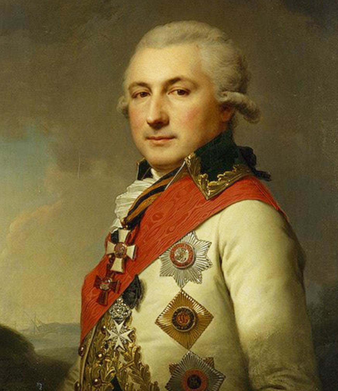 Портрет на адмирал Осип де Рибас
