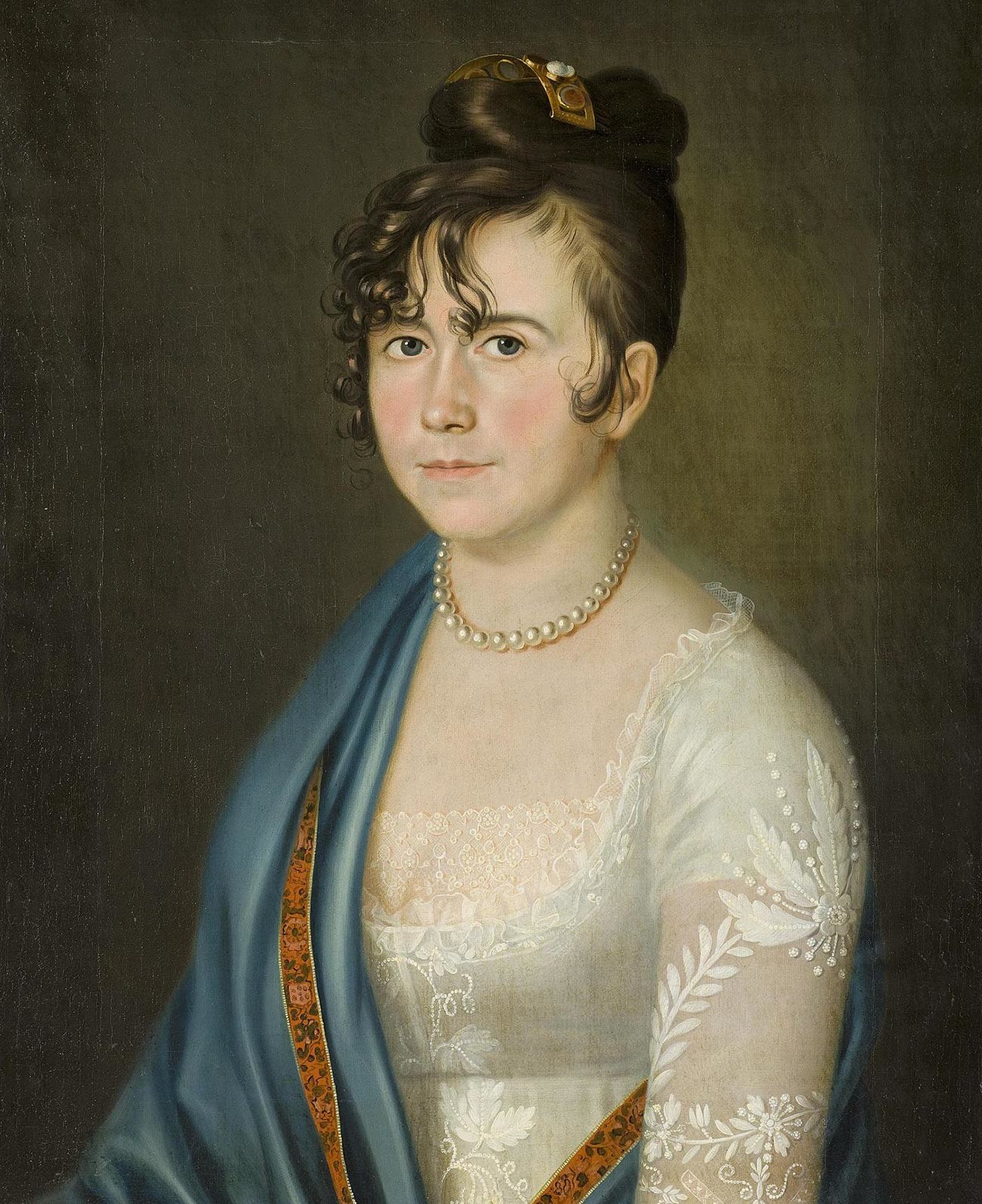 Анна Владимировна Бобринская (1769–1846), съпруга на А.Г. Бобрински, родом баронеса от Унгерн-Щернберг
